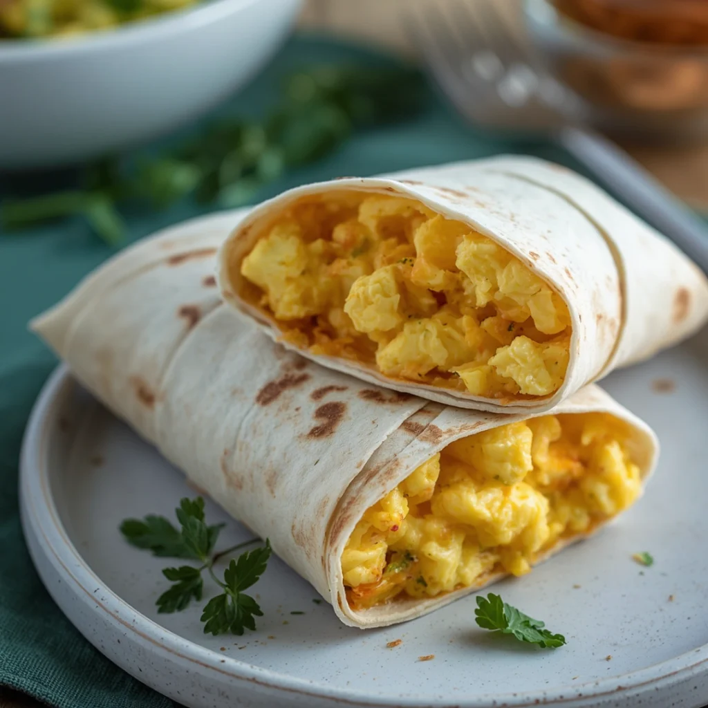 3. Egg Cheese Wraps