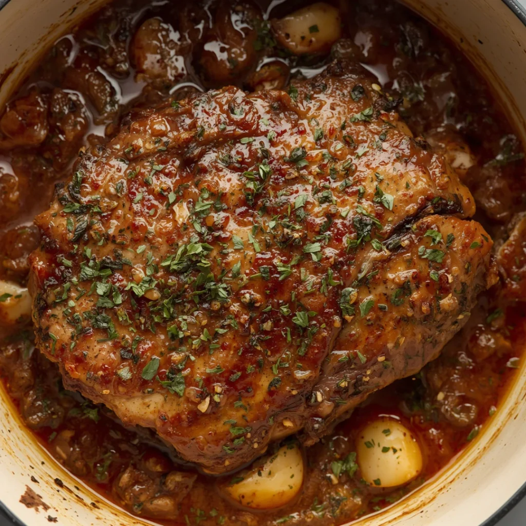 3. Garlic Herb Pot Roast