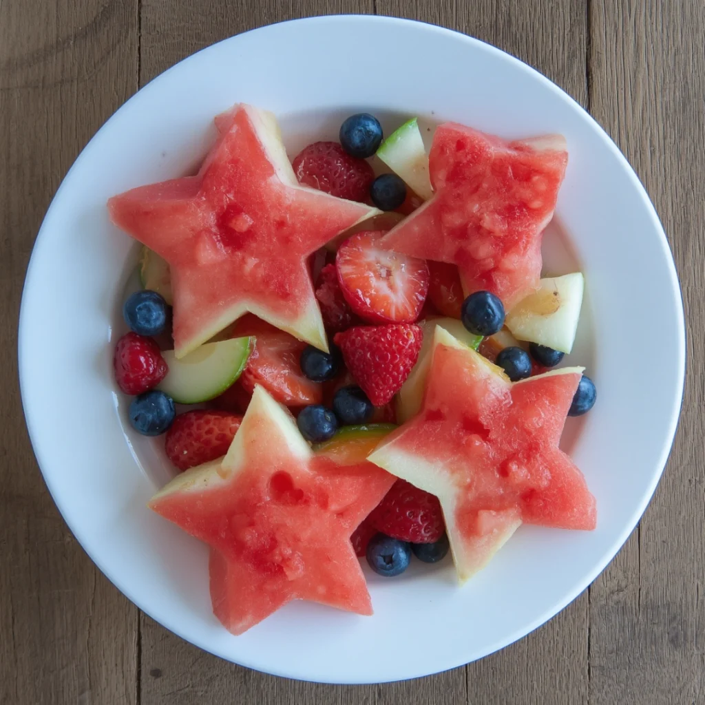 3. Watermelon Star Fruit Salad