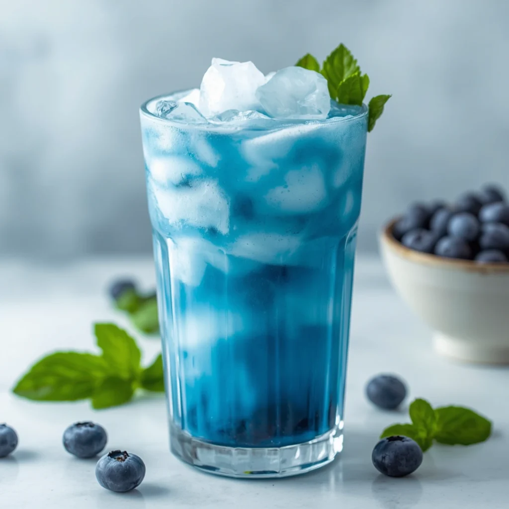 4. Blueberry Coconut Cooler