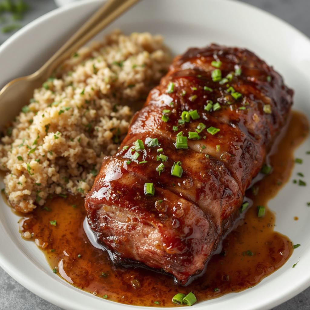 4. Brown Sugar Balsamic Pork Tenderloin