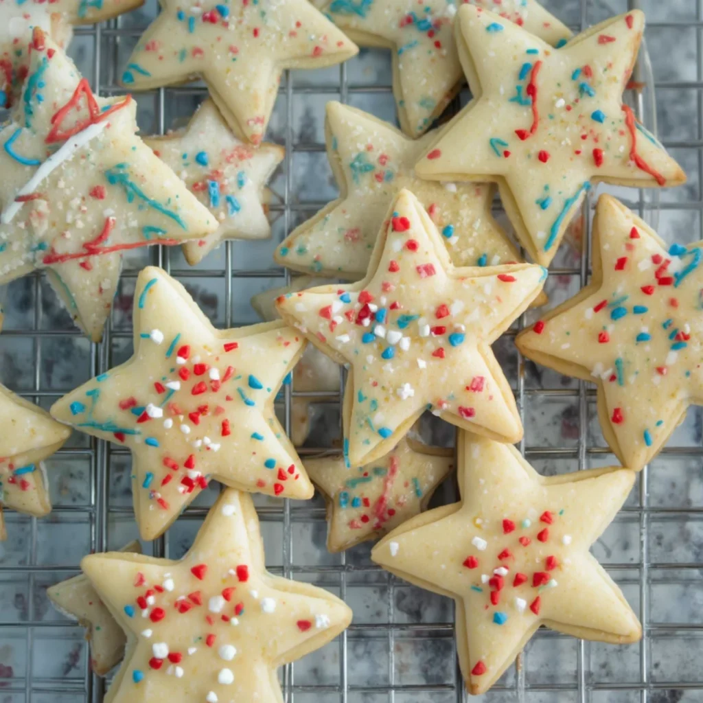 4. Star Shaped Sugar Cookies