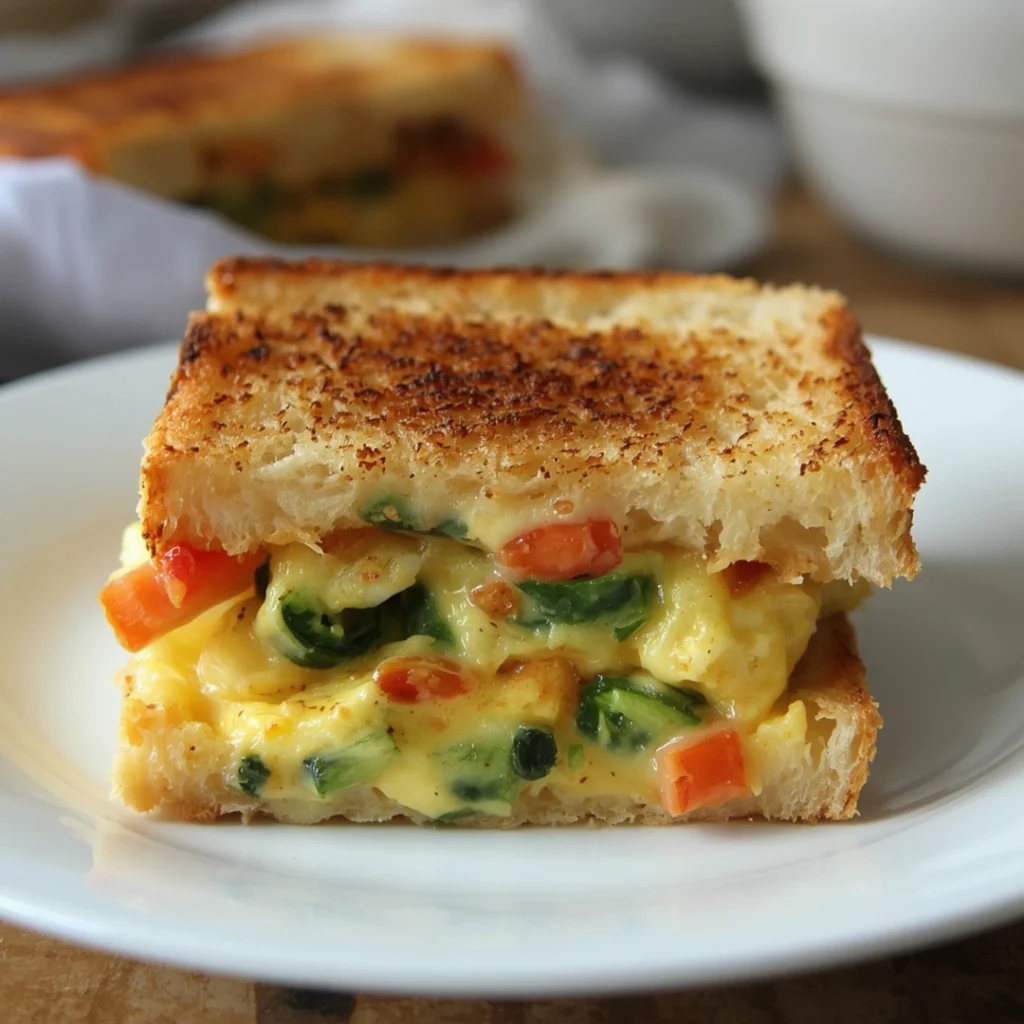 5. Bread Omelet Sandwich