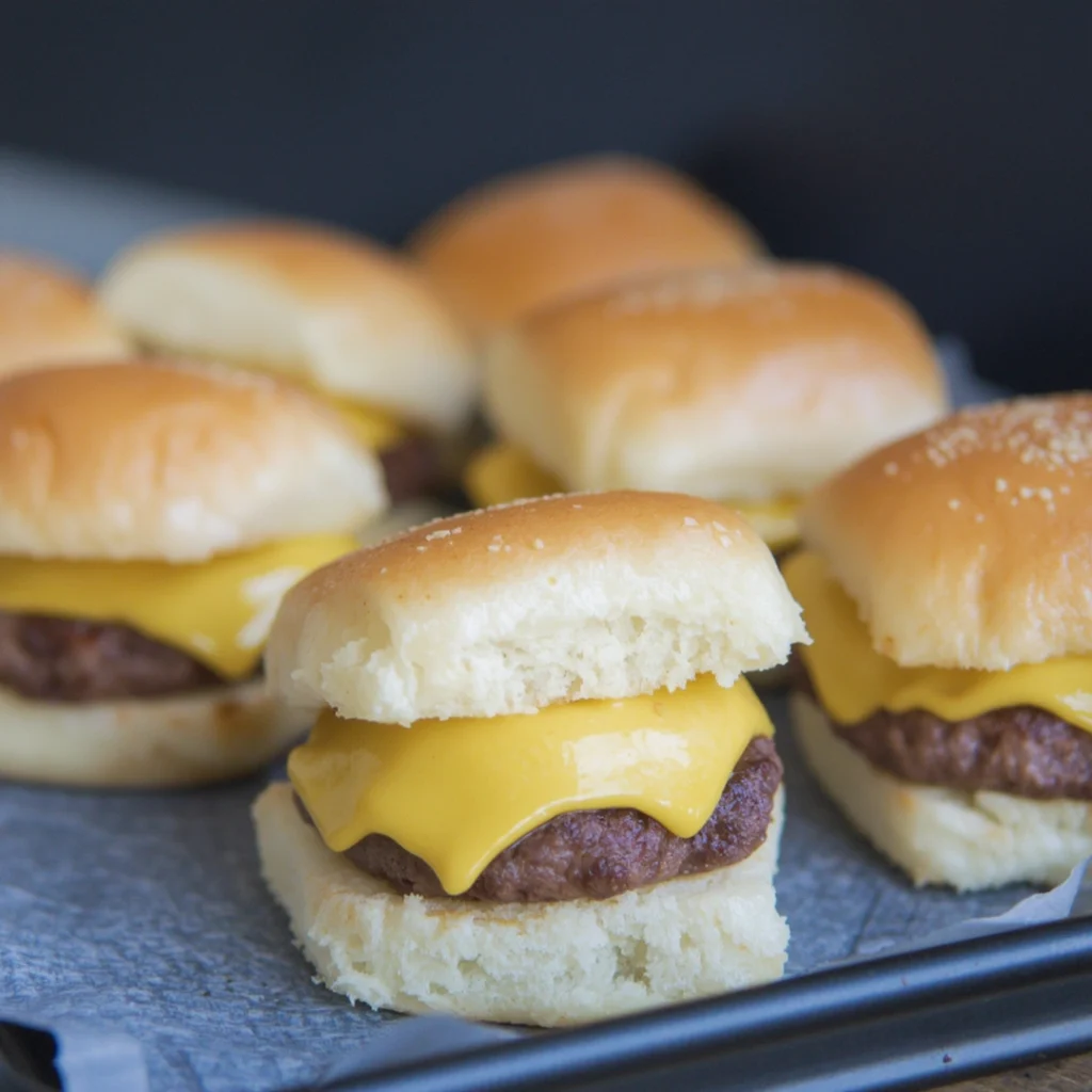 5. Cheeseburger Sliders