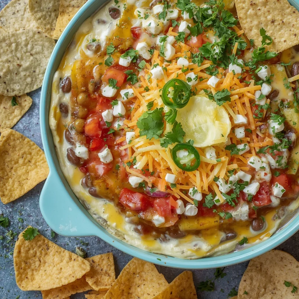 5. Layered Taco Dip