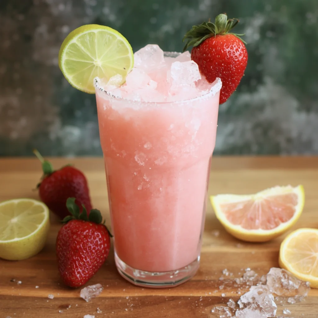 5. Strawberry Lime Slushie