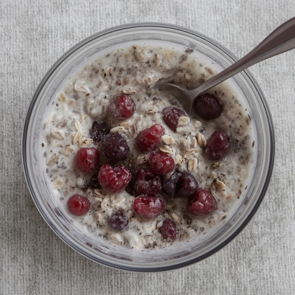 5. Yogurt Overnight Oats