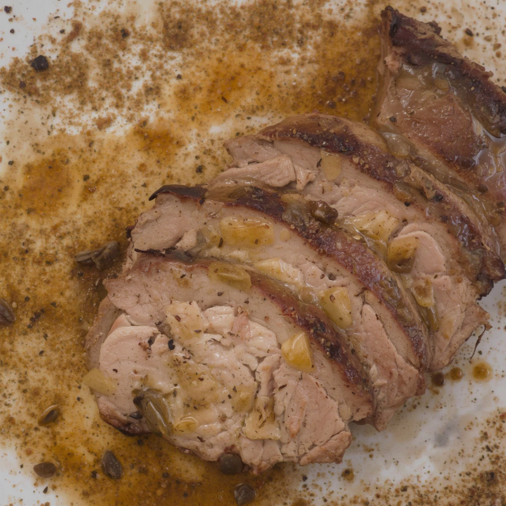 6. Apple Cider Pork Tenderloin