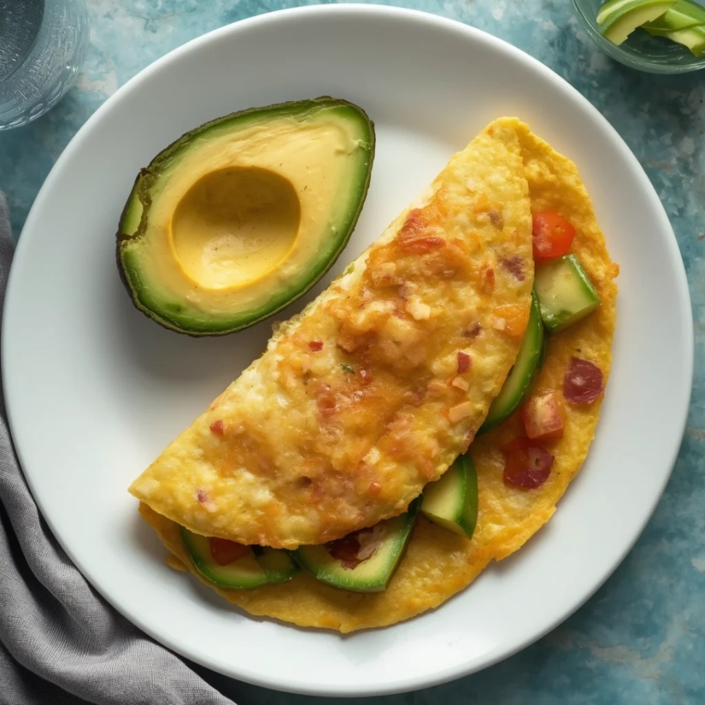 6. Avocado Omelet