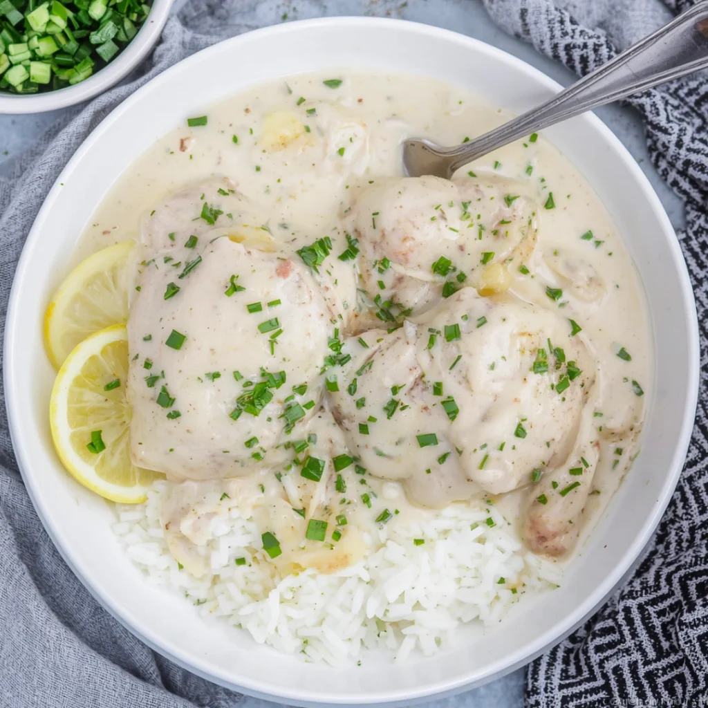 6. Crockpot Creamy Ranch Chicken Thighs