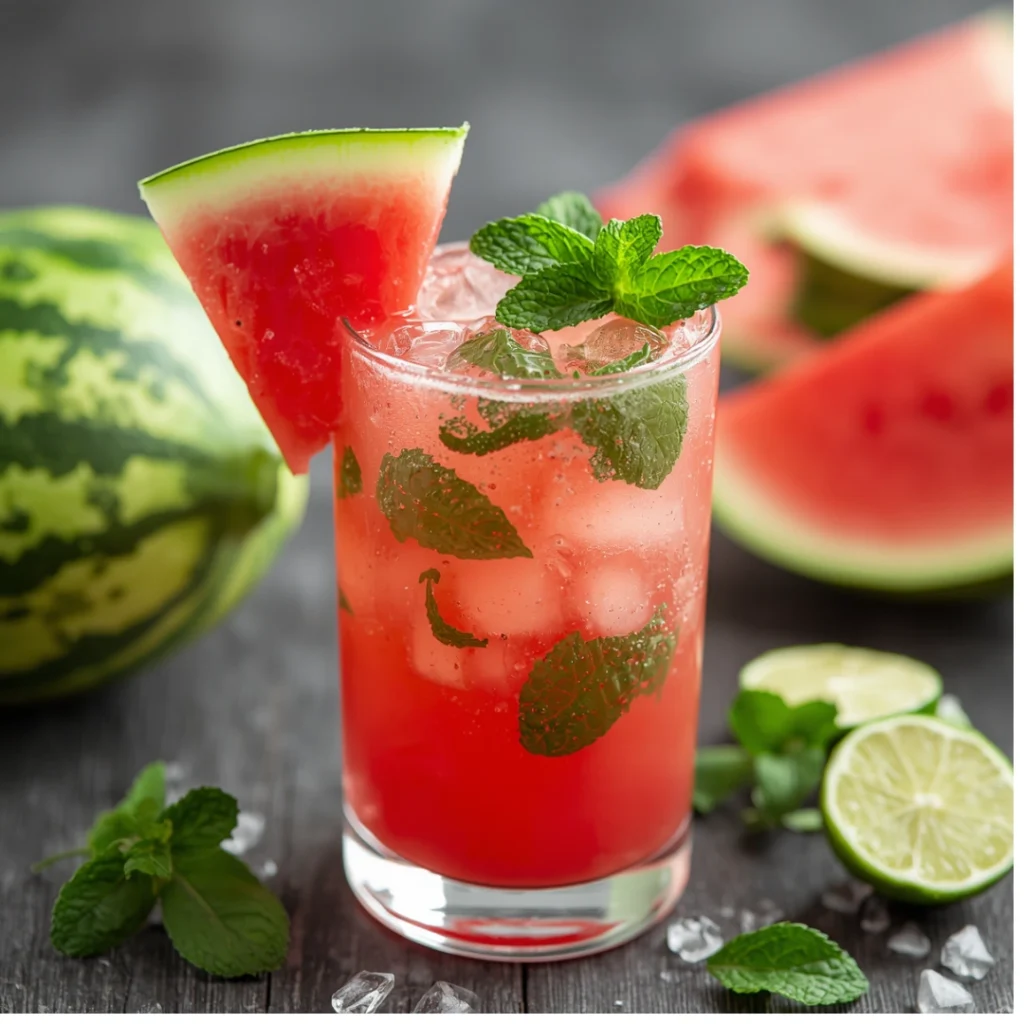 6. Watermelon Mint Refresher