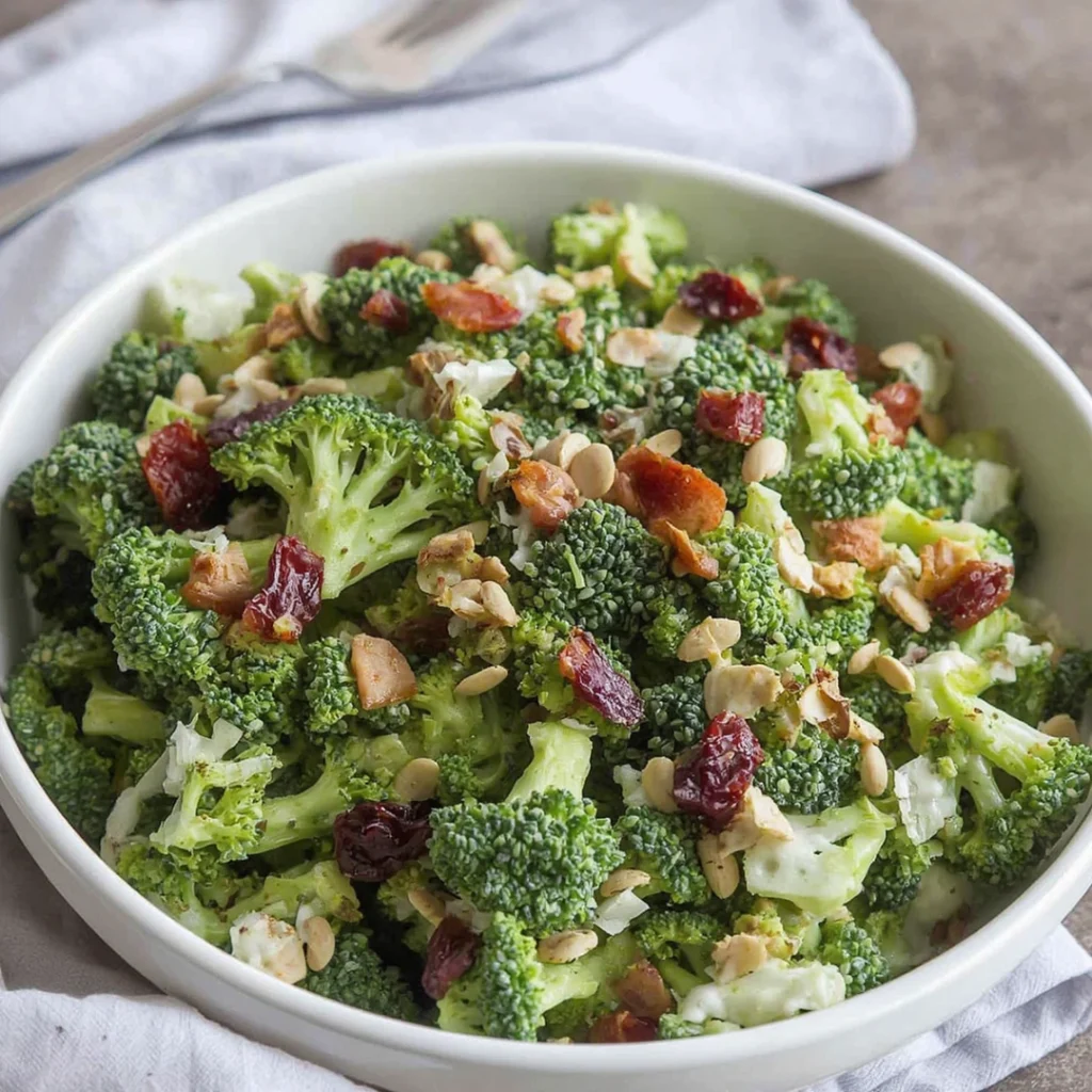 7. Broccoli Salad with Cranberries