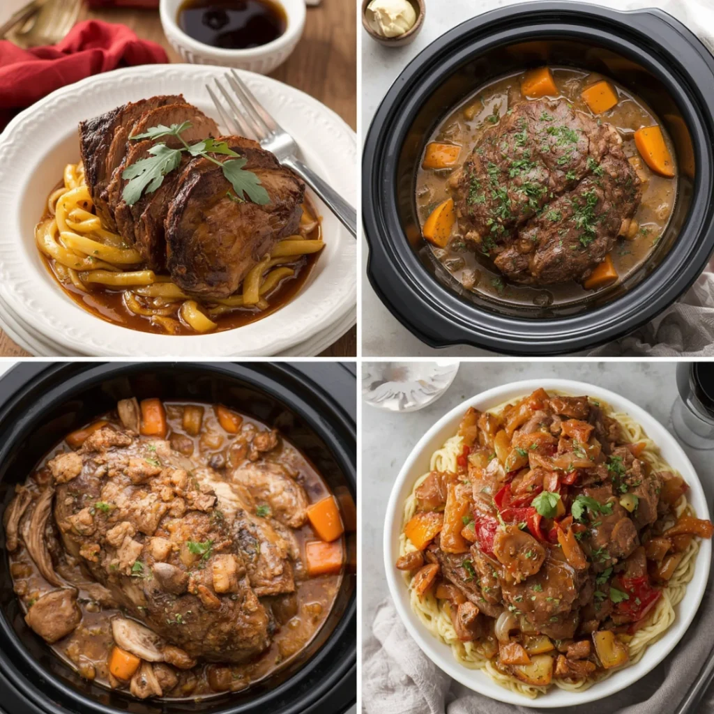 8 Beef Roast Crockpot Recipes for Cozy Family Dinners