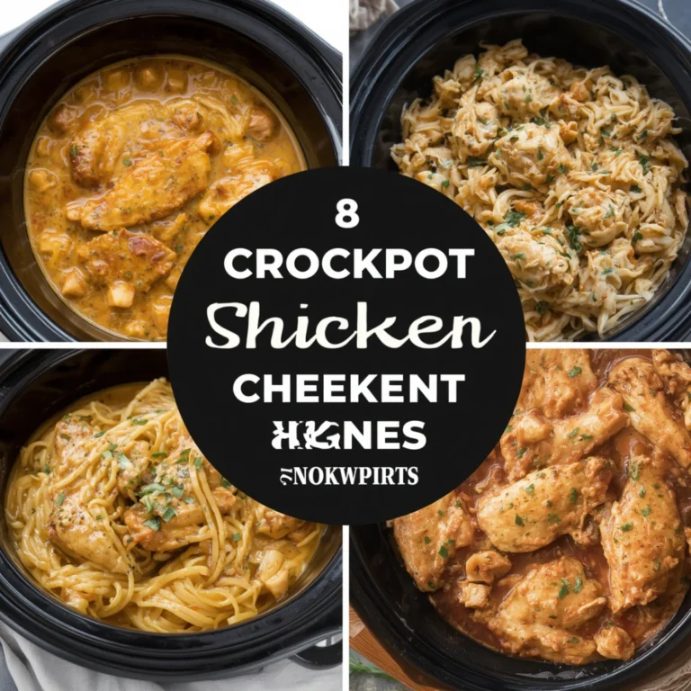 8 Crockpot Chicken Recipes for Cozy Weeknight Dinners