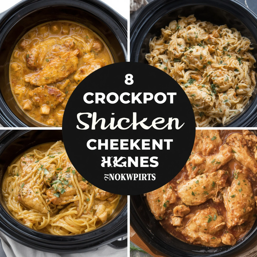 8 Crockpot Chicken Recipes for Cozy Weeknight Dinners