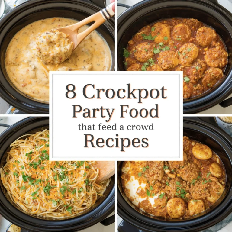 8 Crockpot Party Food Recipes That Feed a Crowd