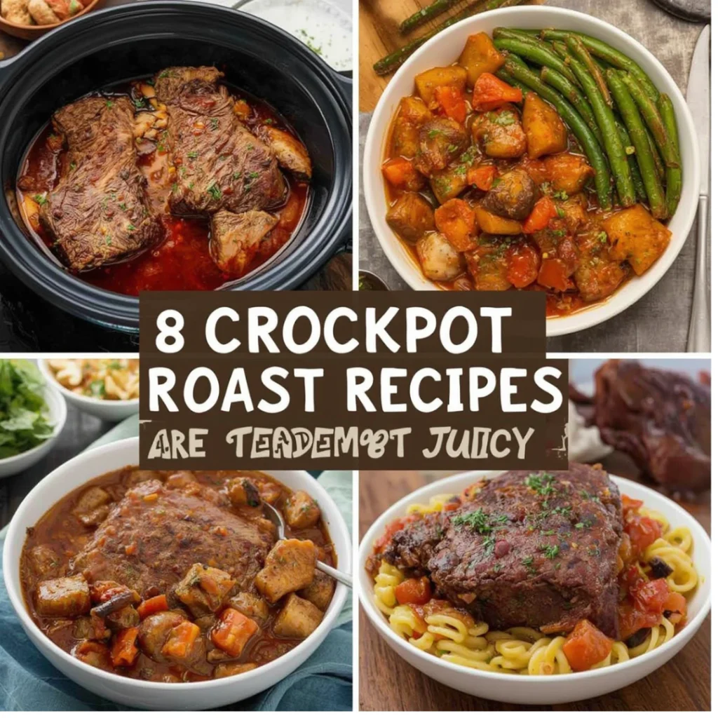 8 Crockpot Roast Recipes That Are Tender & Juicy
