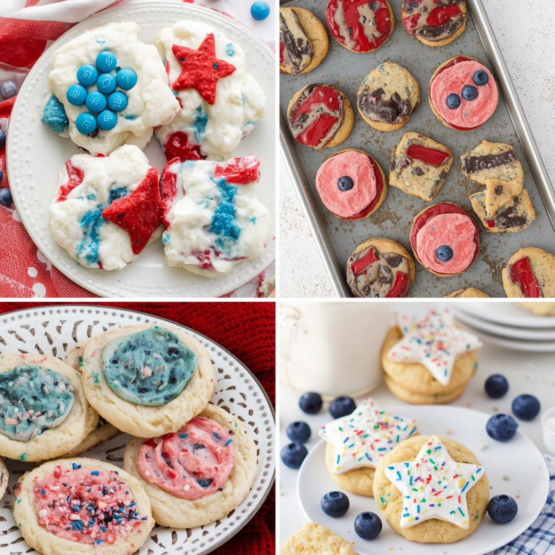 8 Easy 4th of July Cookies to Bake This Summer