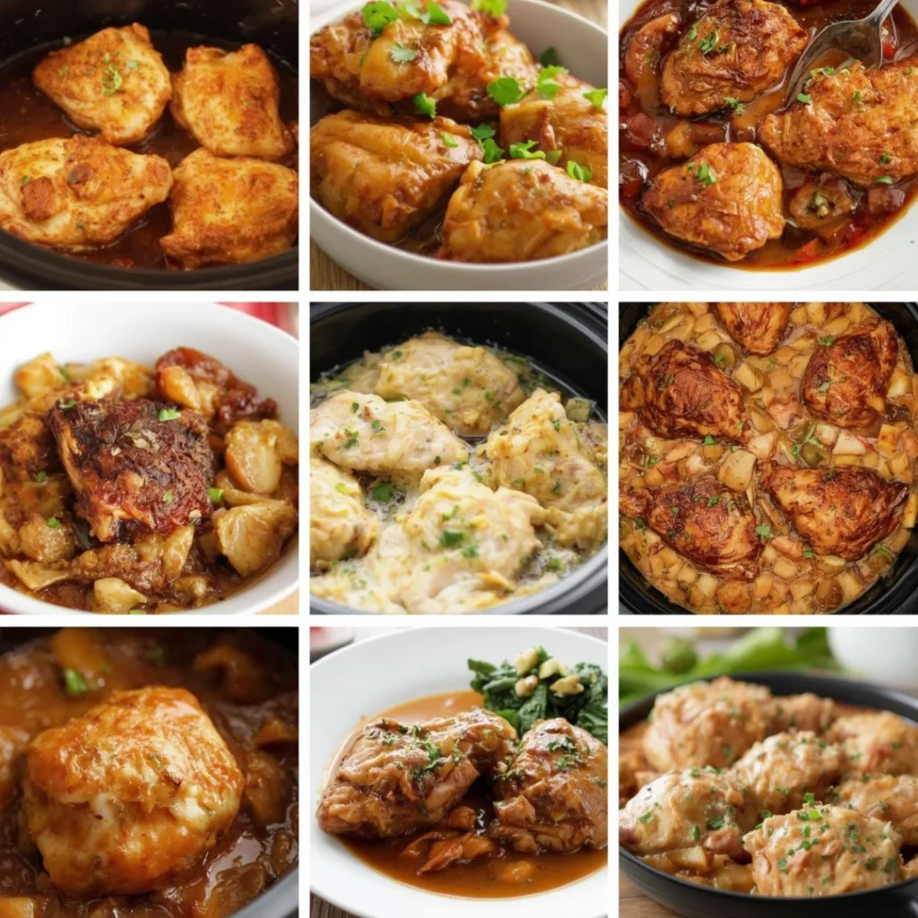 8 Easy Crockpot Chicken Thigh Recipes