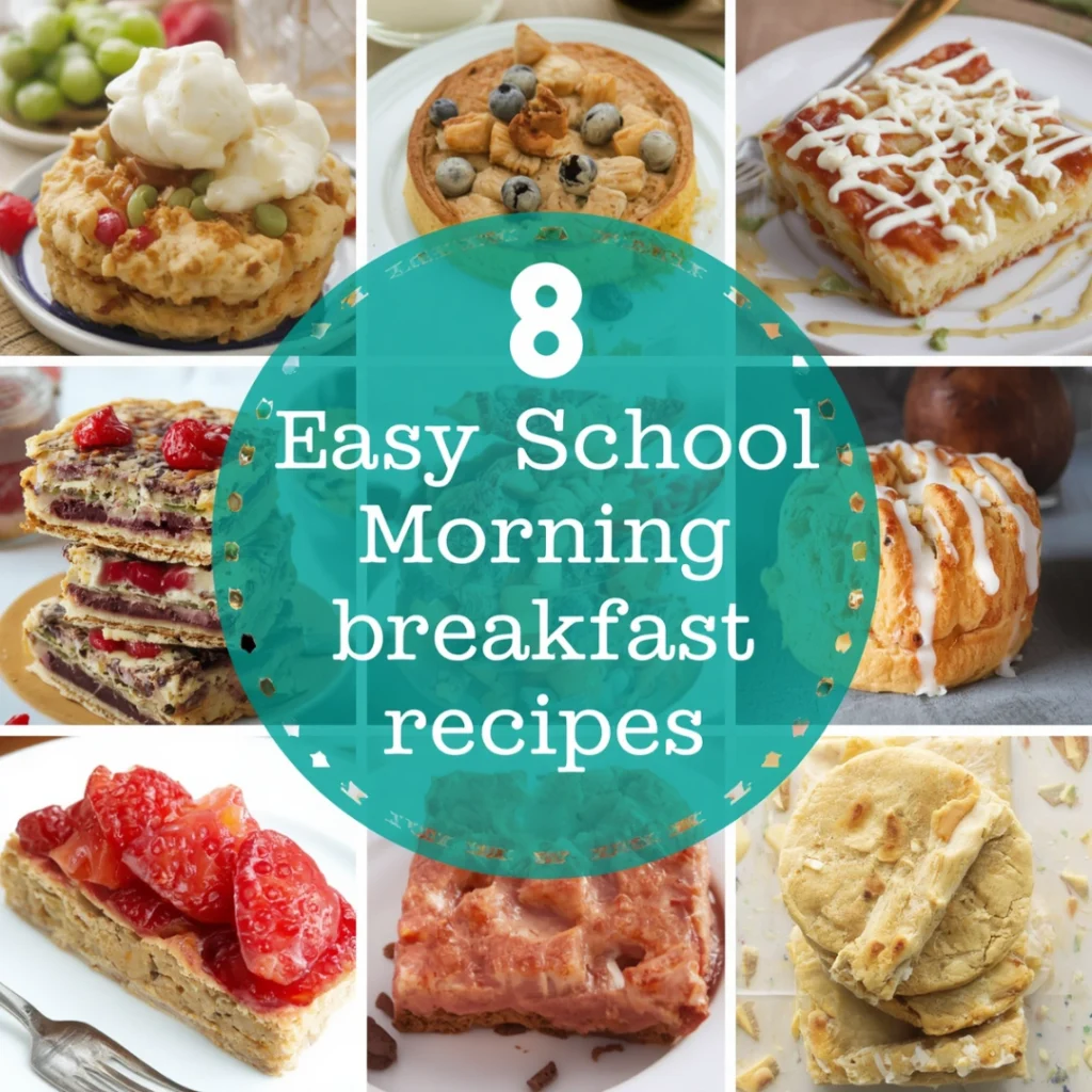 8 Easy School Morning Breakfast Recipes