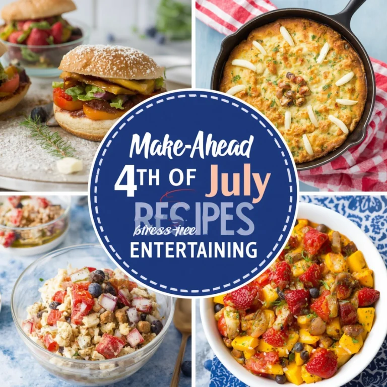8 Make-Ahead 4th of July Recipes for Stress-Free Entertaining