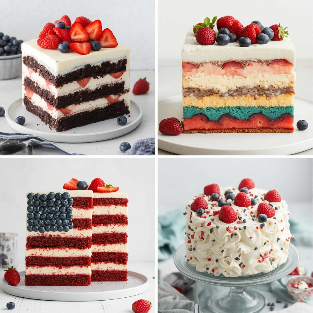 8 Stunning Flag Cake Ideas for the 4th of July