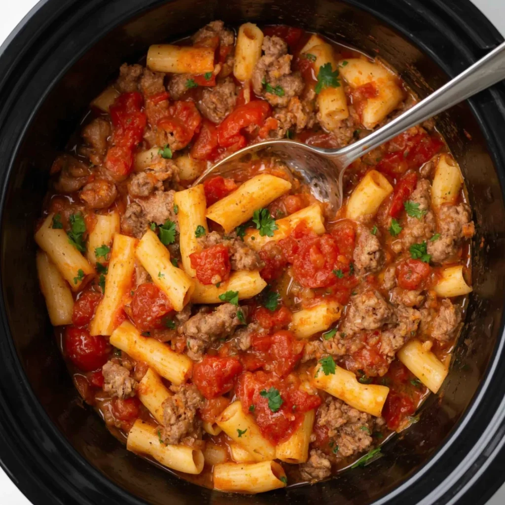 8. Crockpot Beef Goulash