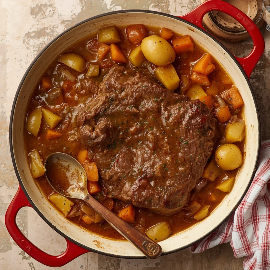 8. Vegetable Pot Roast