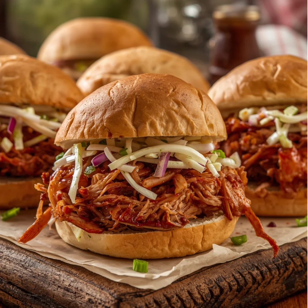 BBQ Pulled Pork Sandwiches