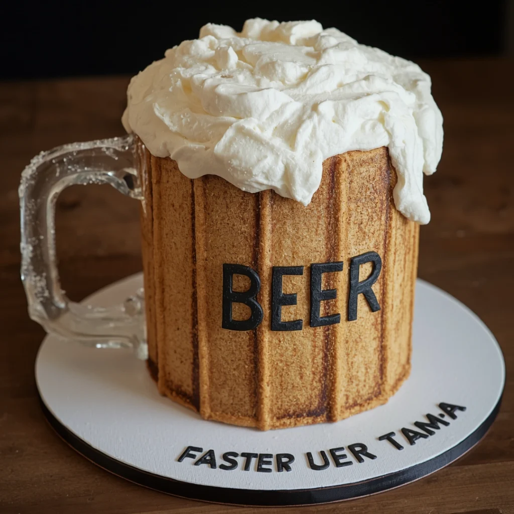 Beer Mug Cake