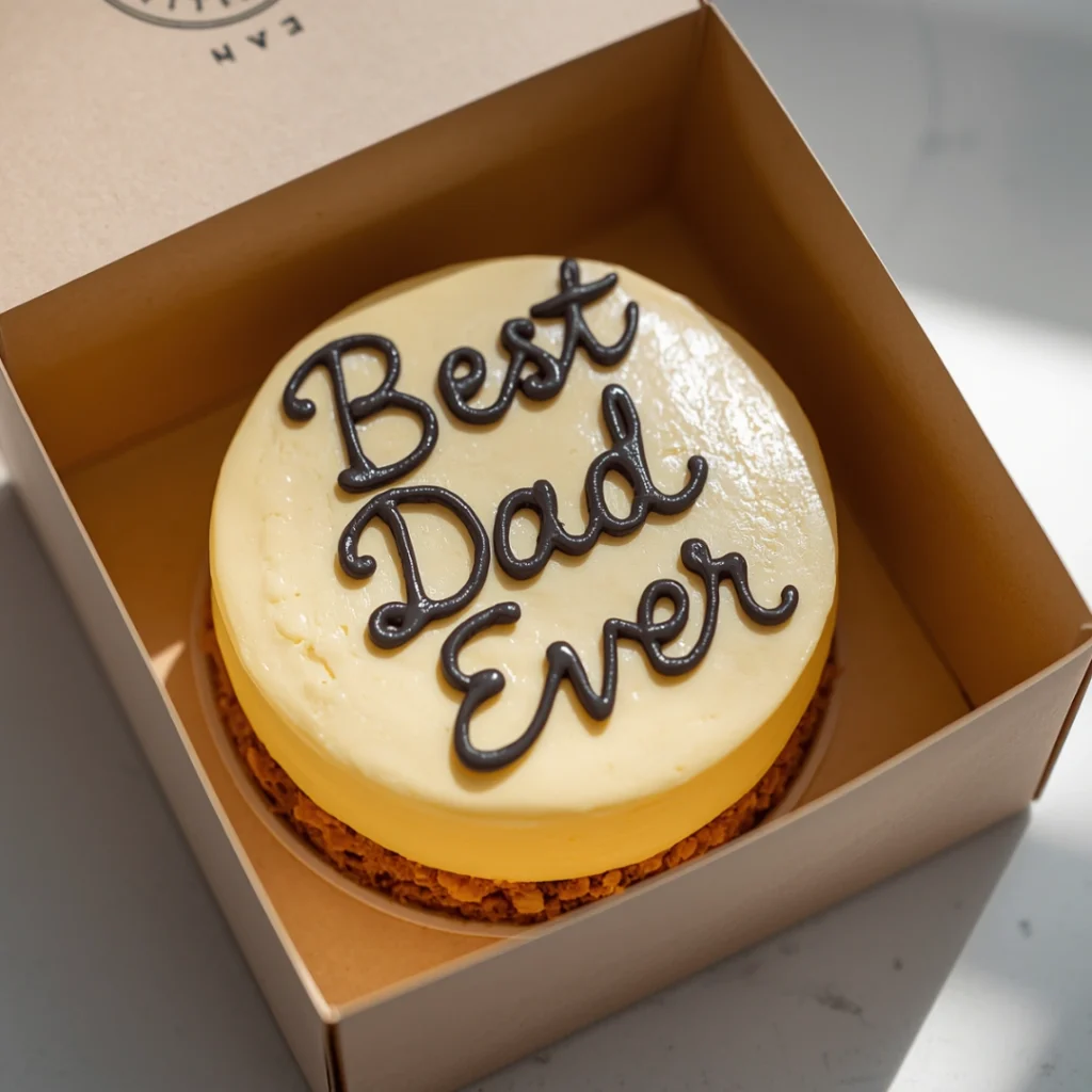 Best Dad Ever Bento Cake