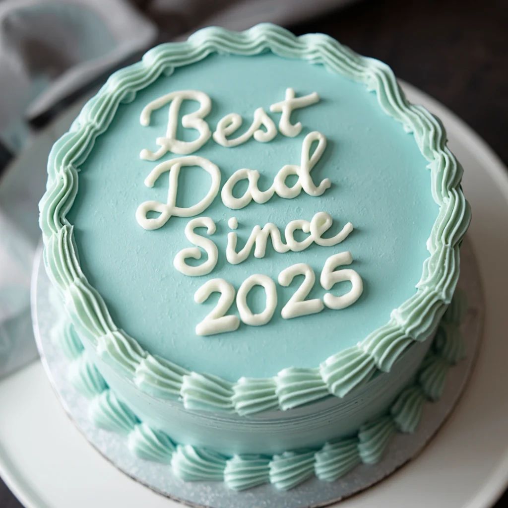 Best Dad Since 2025 Cake