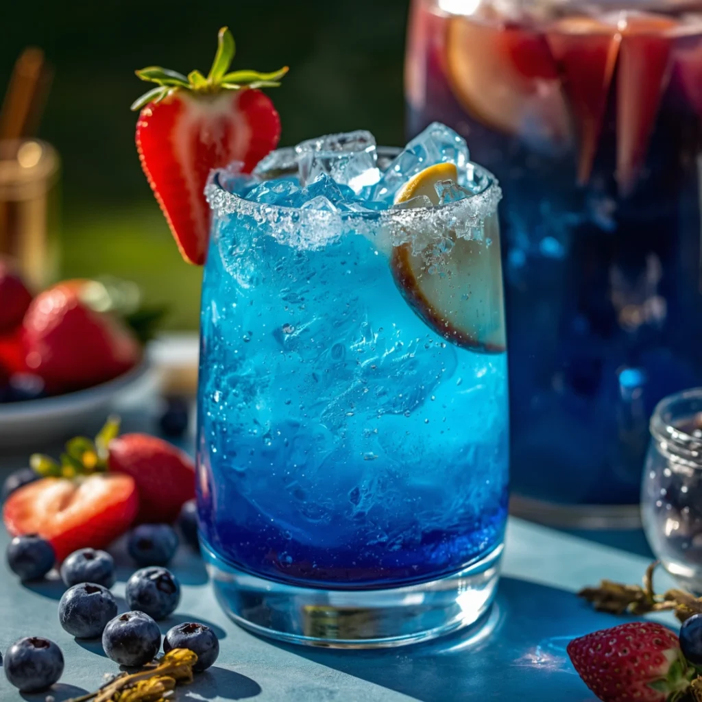 Blue Lagoon Sangria
