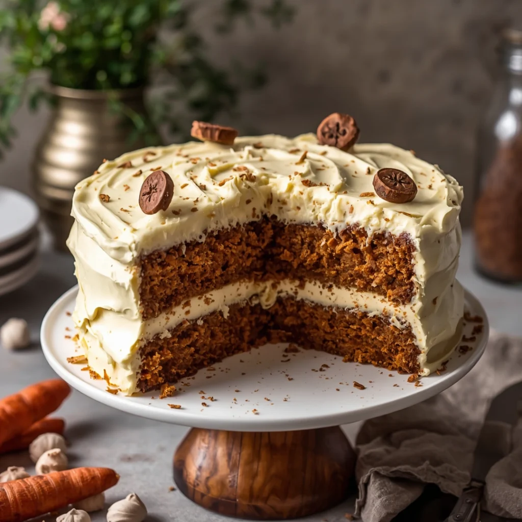 Carrot Cake With Cream Cheese Frosting