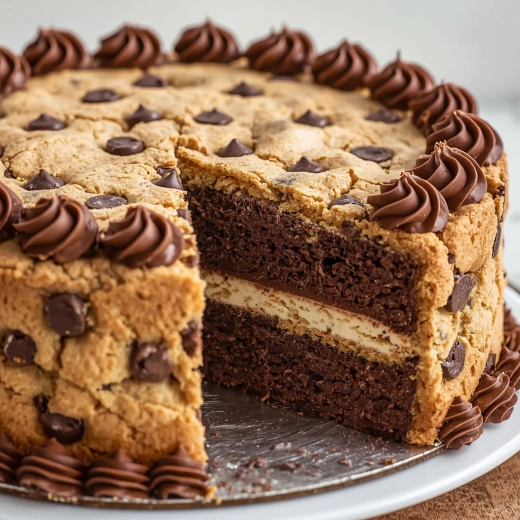 Chocolate Chip Cookie Cake