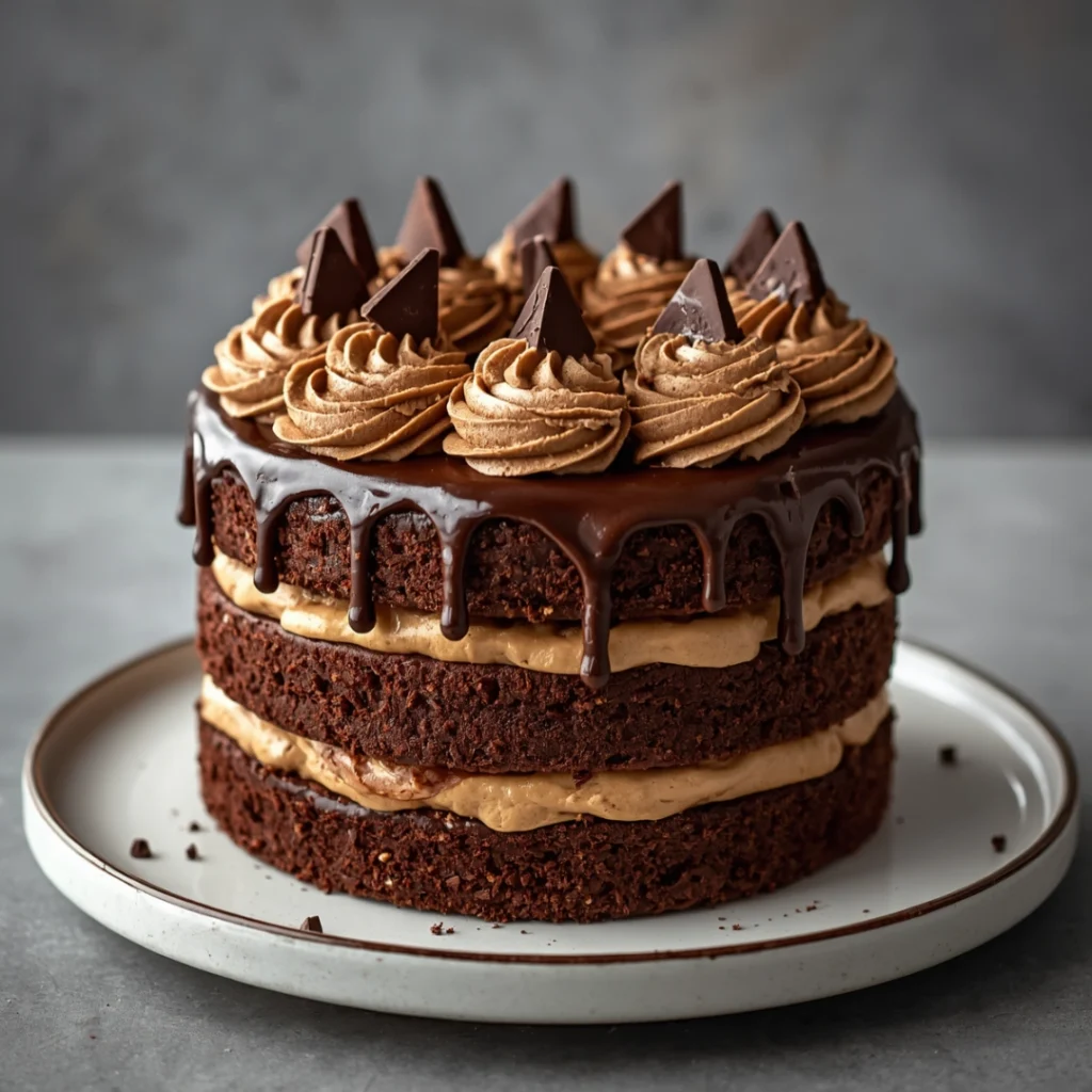 Chocolate Peanut Butter Cake
