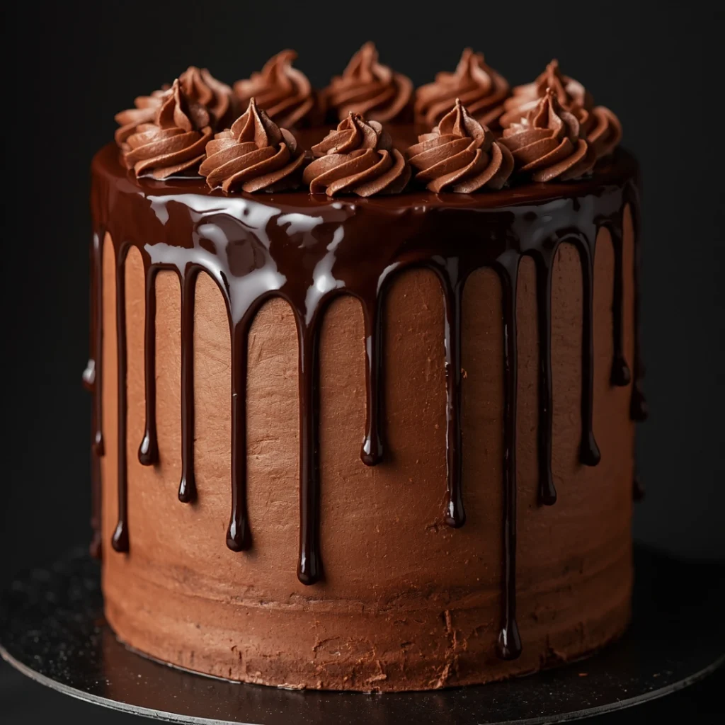 Classic Chocolate Drip Cake