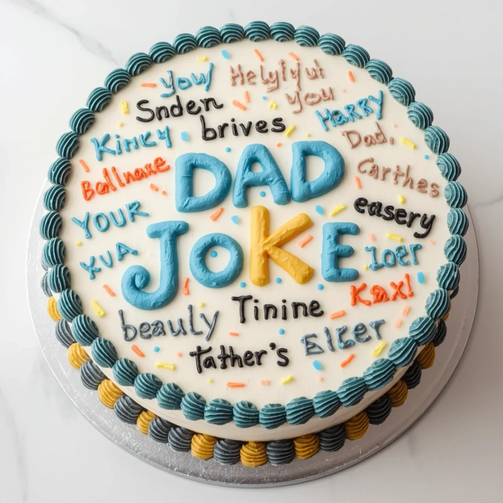 Dad Joke Cake