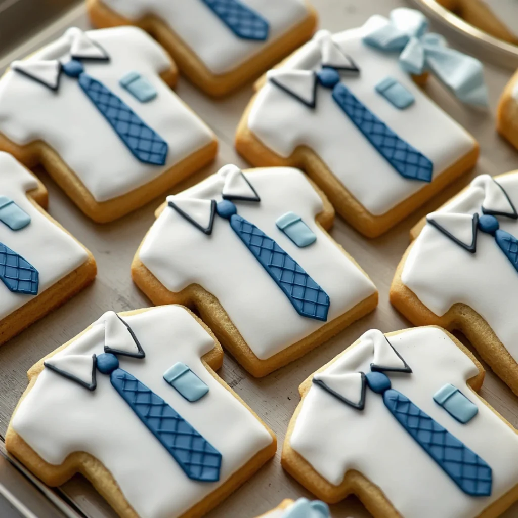 Fathers Day Shirt Sugar Cookies