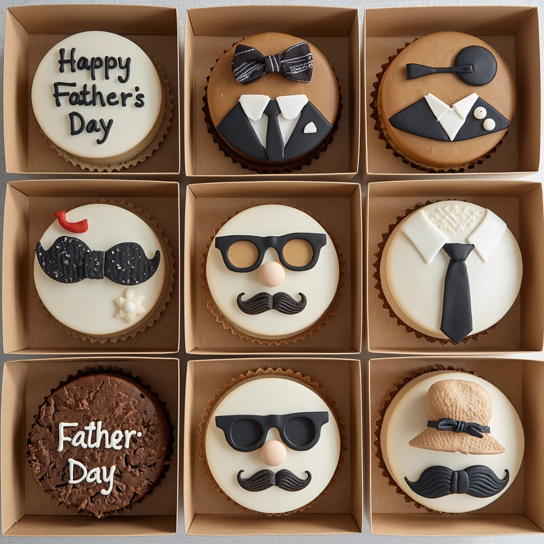 Father's Day bento cakes
