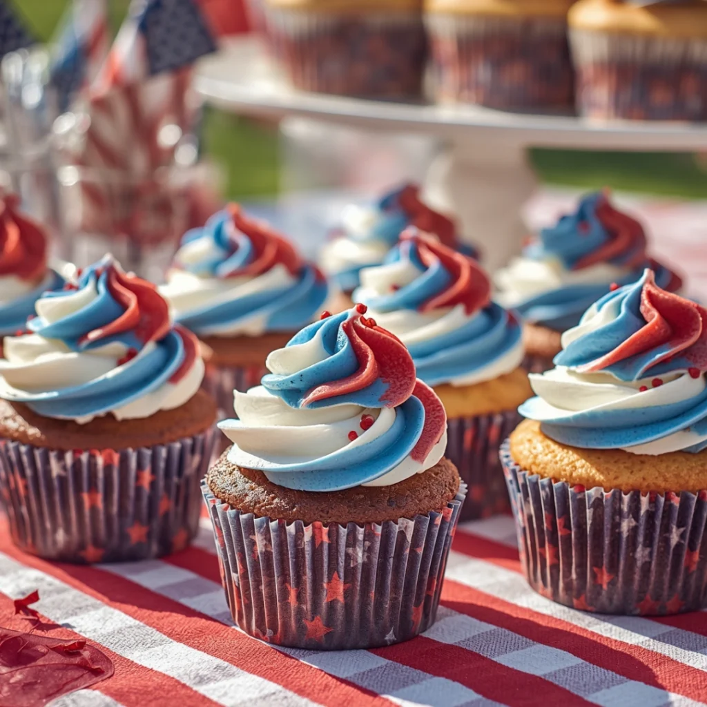 Fourth of July Cupcakes