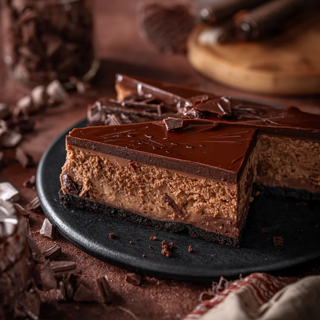 Fudge Chocolate Cheesecake