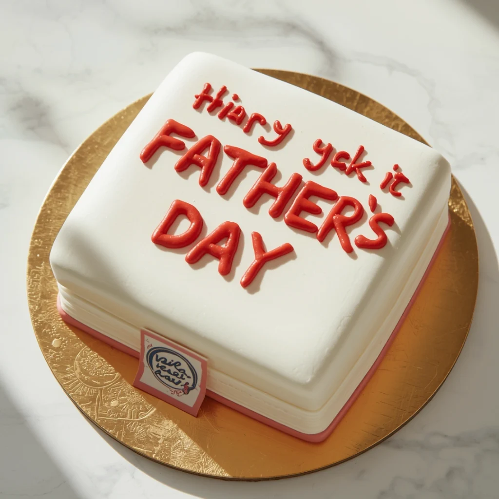 Funny Quote Lunch Box Cake