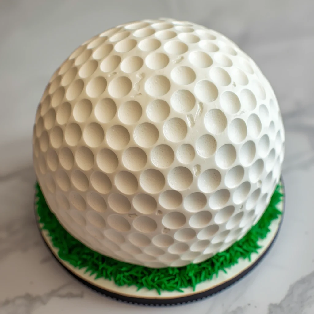 Golf Ball Cake