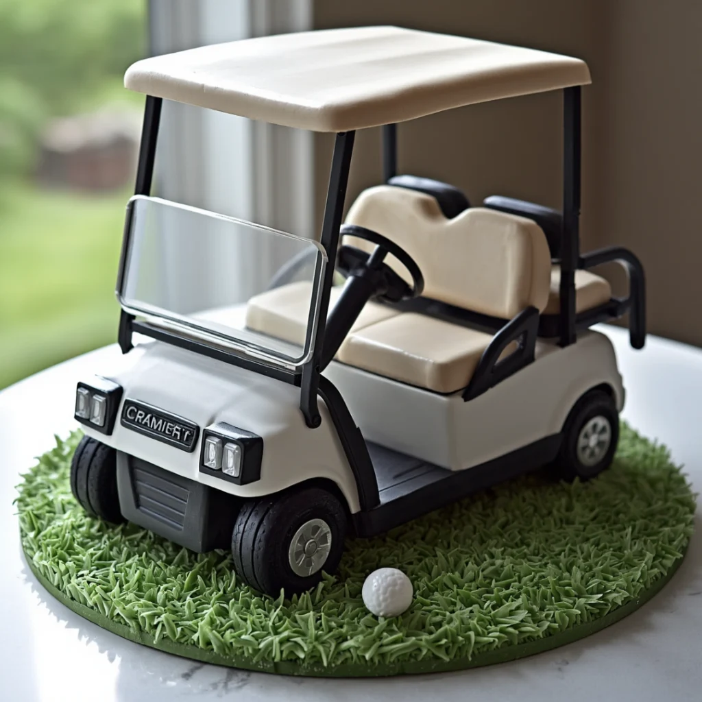 Golf Cart Cake