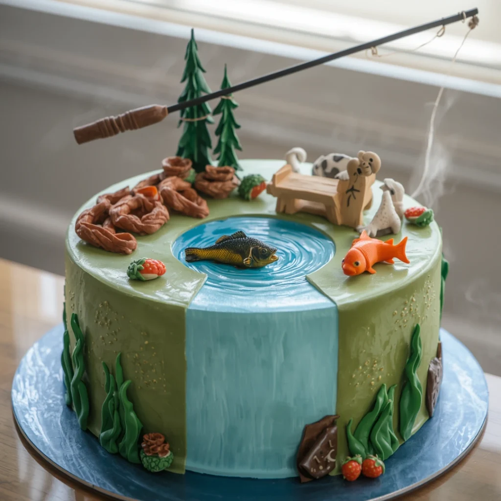 Gone Fishing Cake