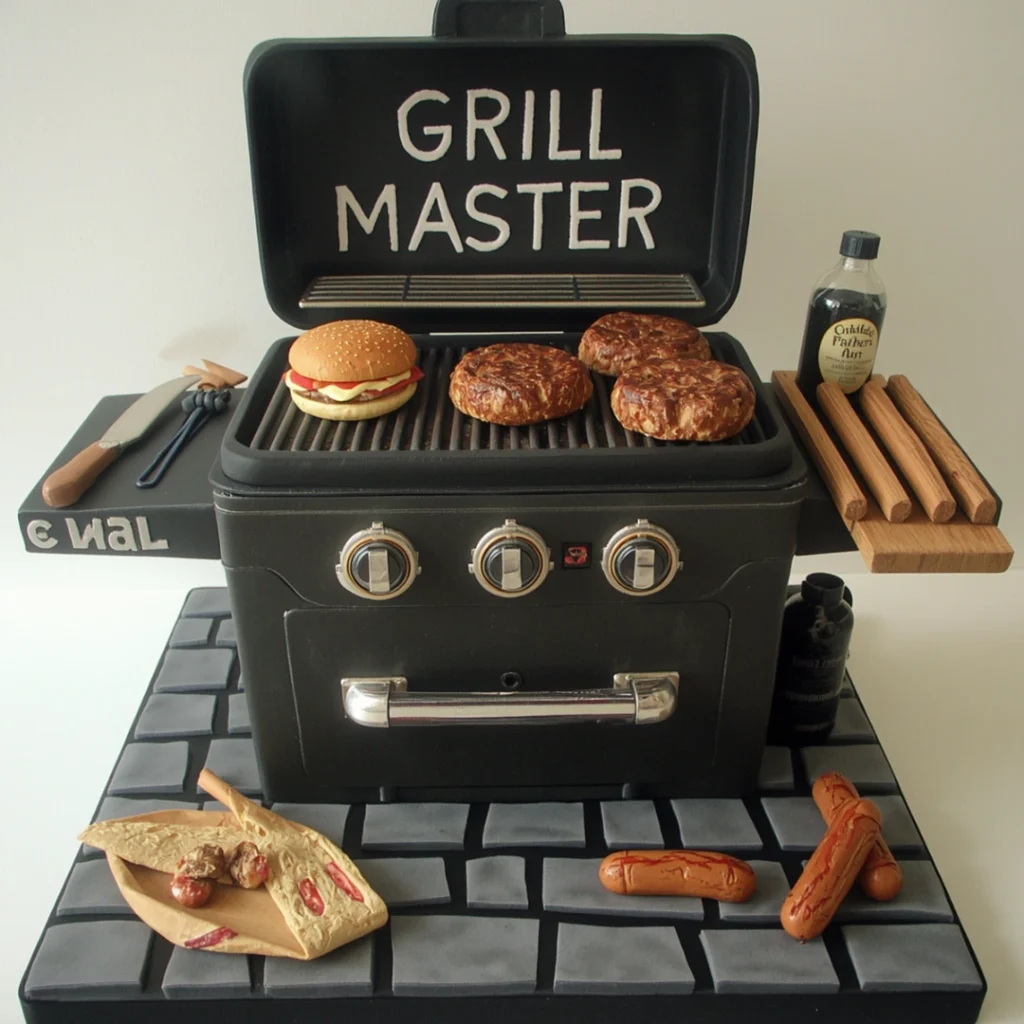 Grill Master Cake