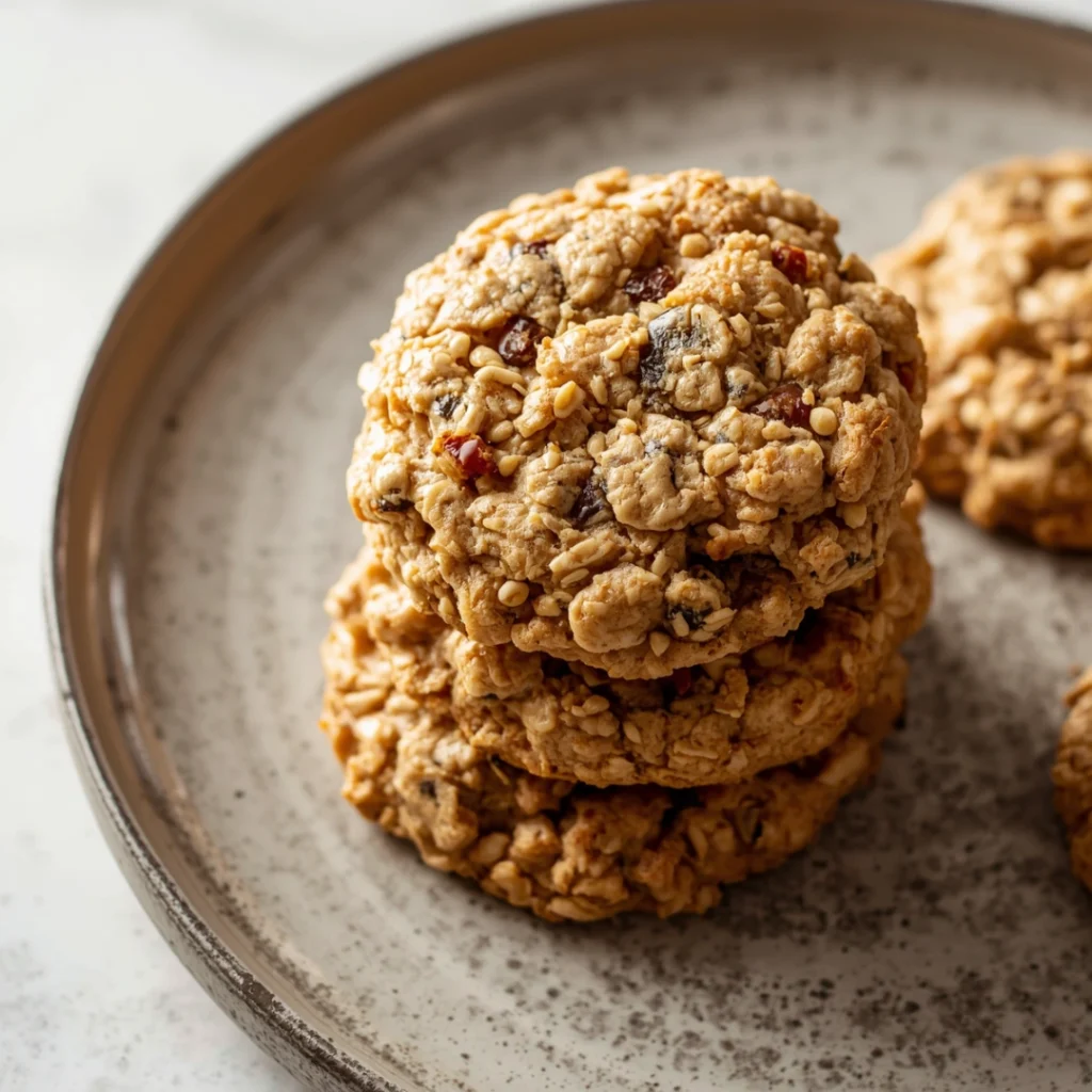 Healthy Banana Oat Cookies