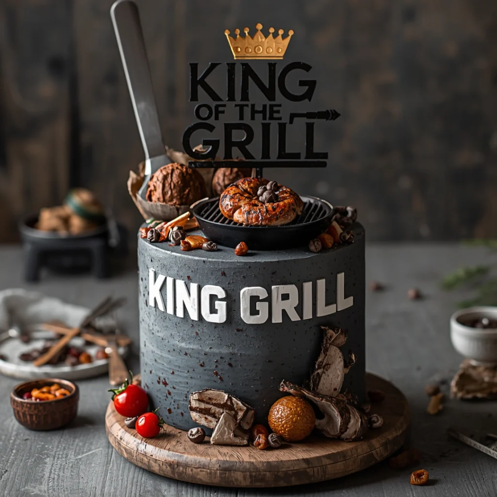 King of the Grill Cake