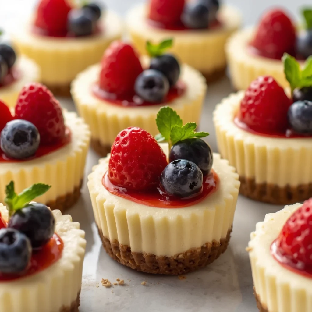 Mini Cheesecake Bites